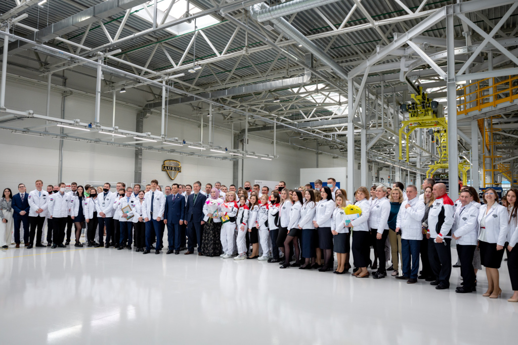Завод AURUS в Татарстане отметил первую годовщину работы!