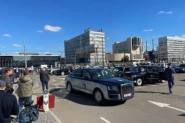 В Москве в День города автомобили AURUS Senat приняли участие в автопробеге «Ралли особого назначения»