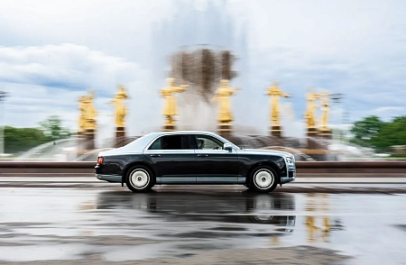 AURUS представлен на автофестивале "ПроДвижение" в Москве 